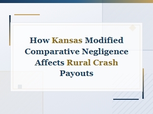 How Kansas Fault Rules Affect Rural Crash Payouts